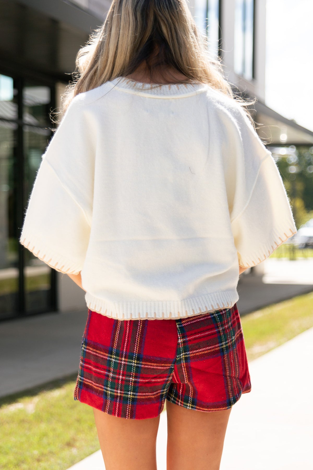 Holly Plaid Skort