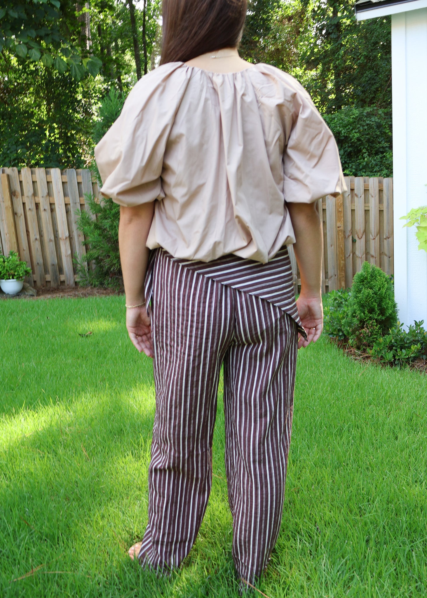 Bianca Drape Bubble Top