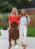 Henry Ruffle Blouse