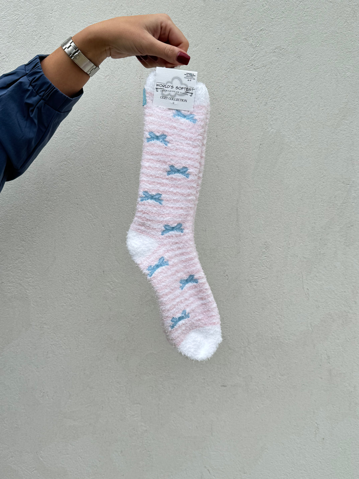 Holiday Cozy Crew Socks