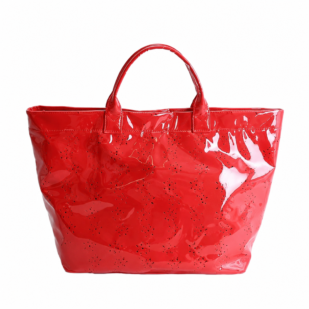 Floral Waterproof Tote Bag