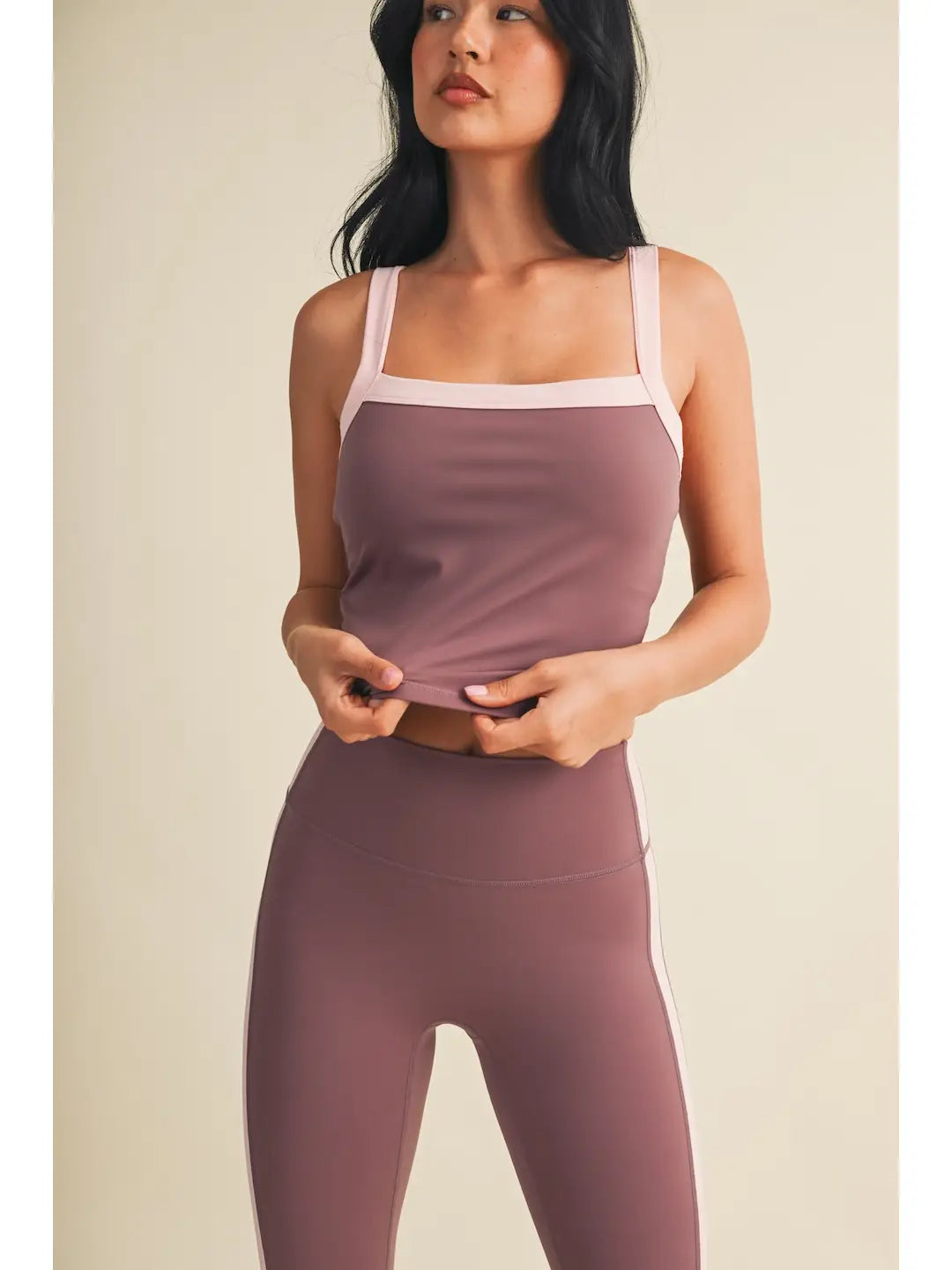 Contrast Block Tank Top