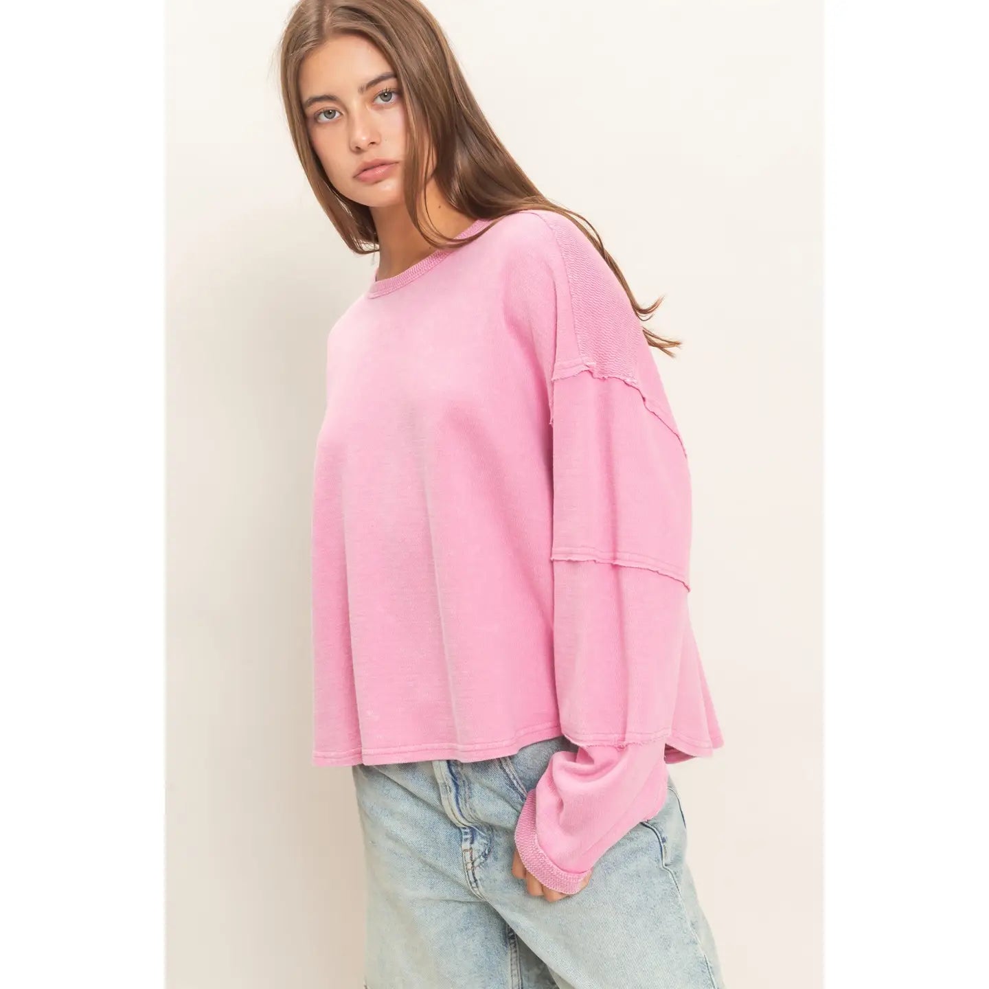 Molly Mineral Wash Overzised Top