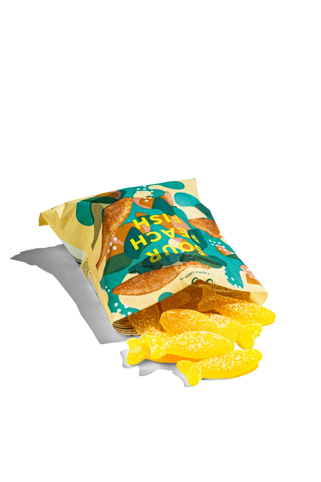Sour Peach Fish - Swedish Candy 5.2oz 150g