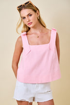 Sara Square-Neck Top