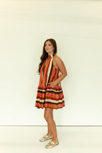 Seraphine Stripe Mini Dress