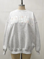 God Is Good Embroidered Sweatshirt
