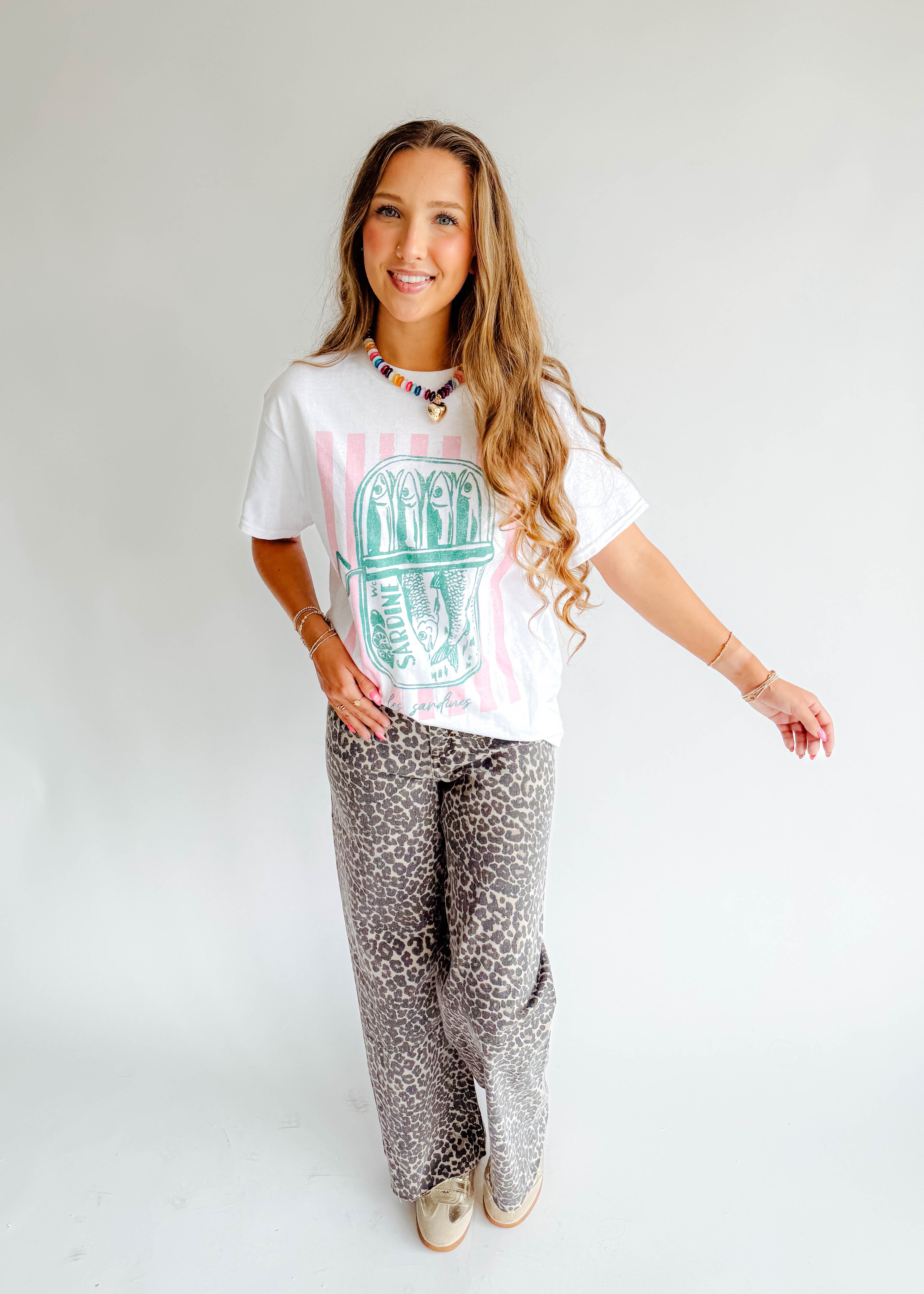 Annalise Leopard Print Pants