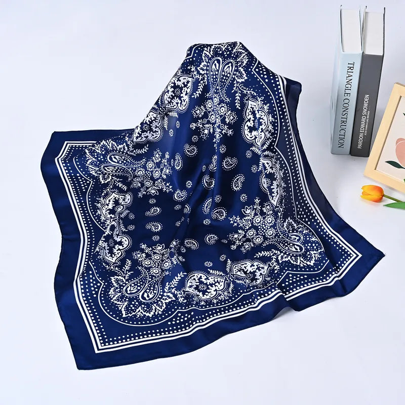 Western Bandana Silky Scarf