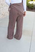 Stephanie Wrap Wide Leg Pants