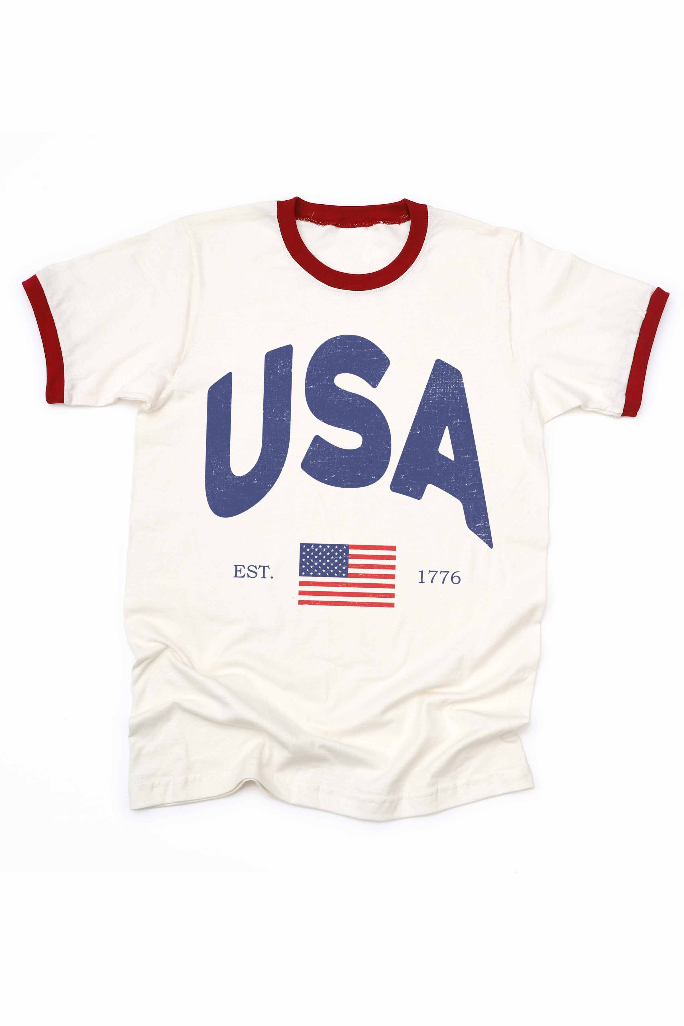 Usa Vintage Graphic Tee