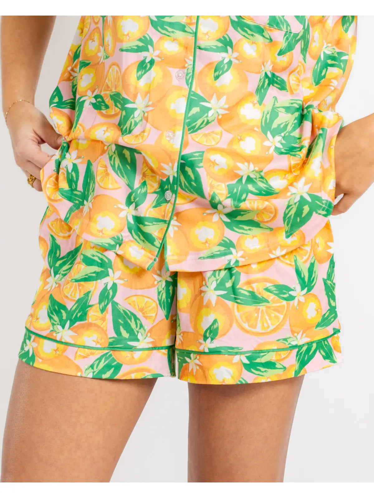 Valencia Orange Grove Sleep Shorts