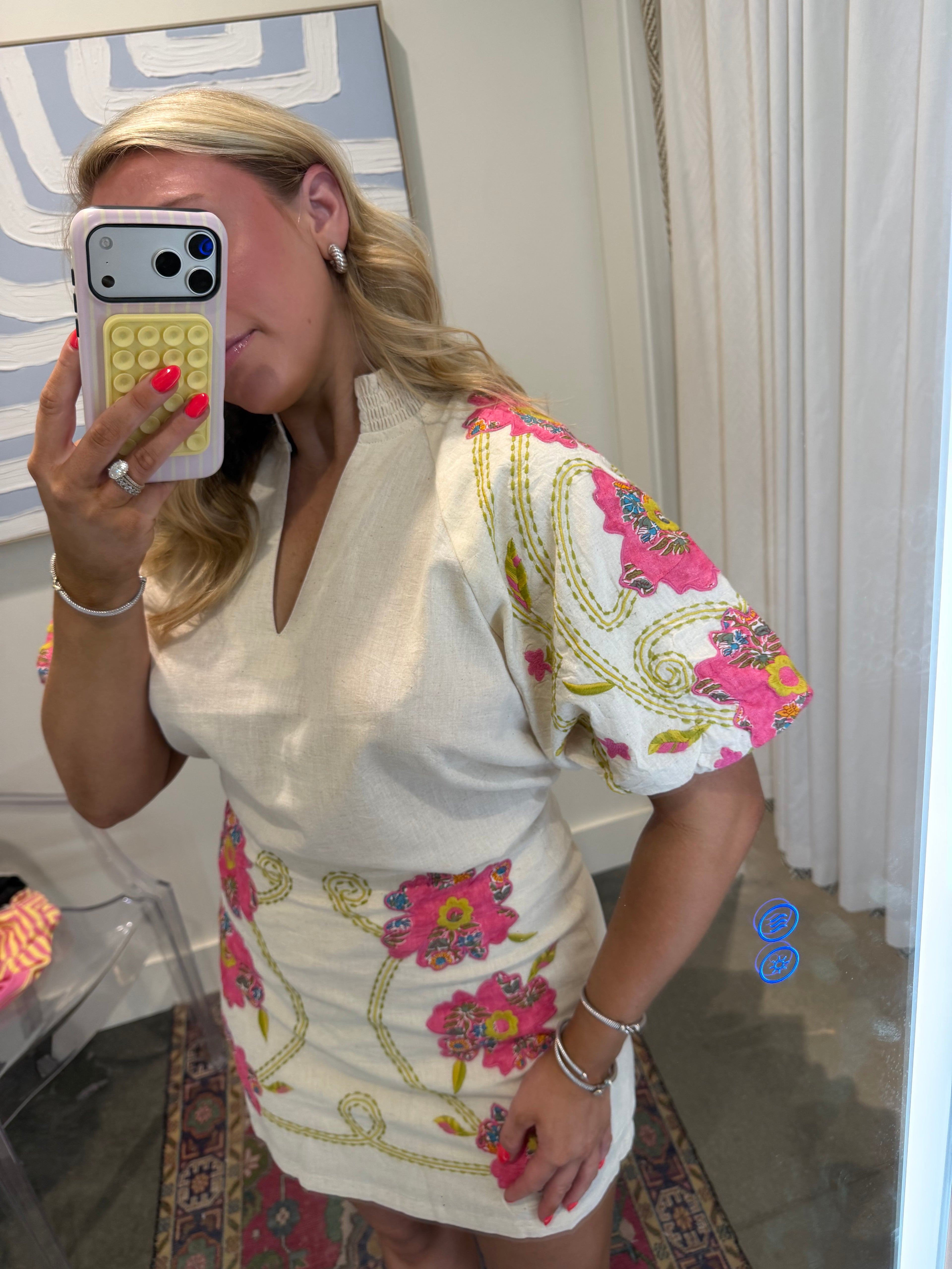 Vivienne Bubble Sleeve Top