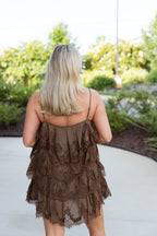 Romantic Tiered Mini Dress
