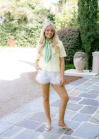 Short Sleeve Button Cardigan