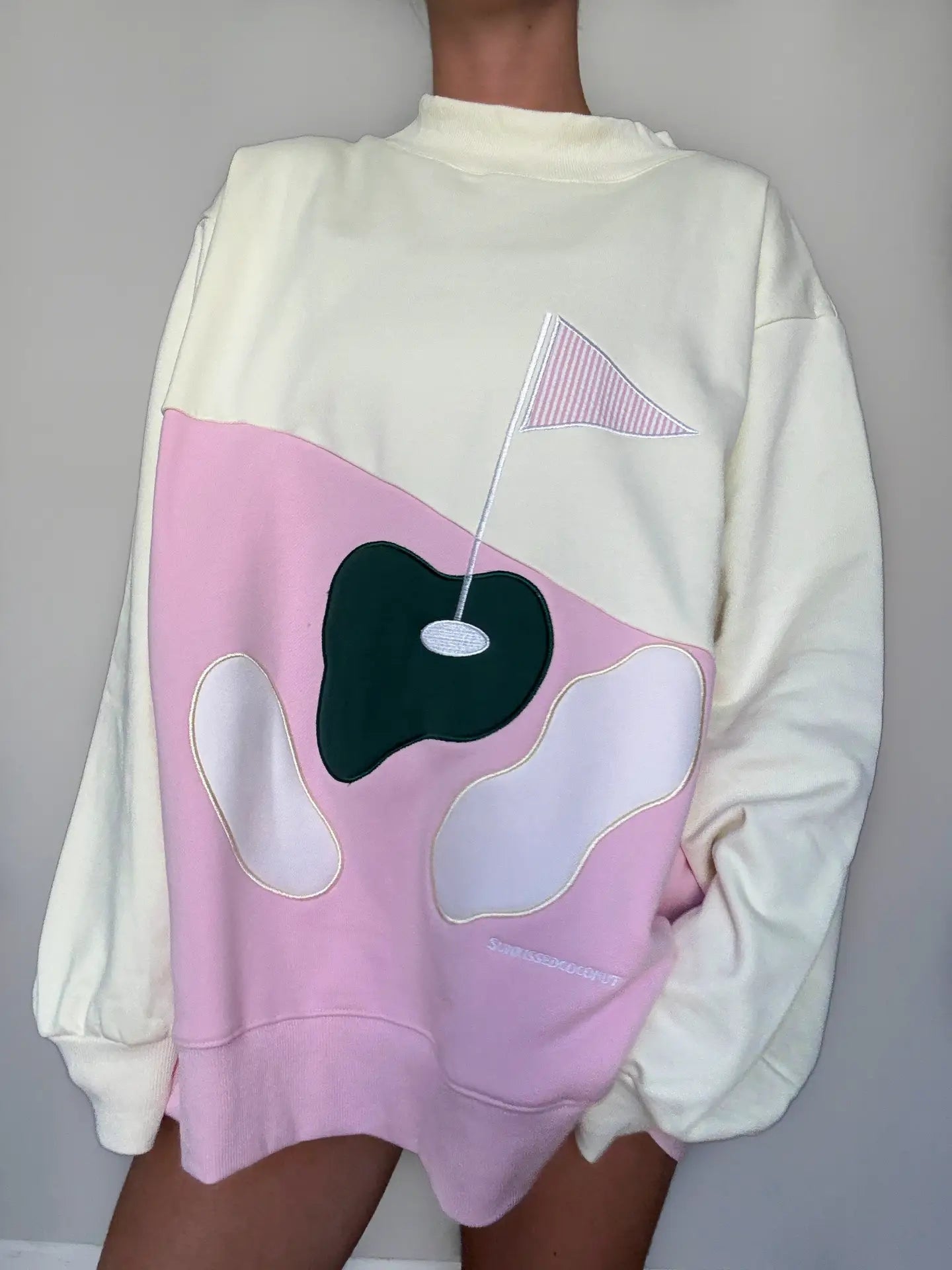 Golfing On the Green Mock Neck