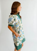 Maribel Puff-Sleeve Mini Dress