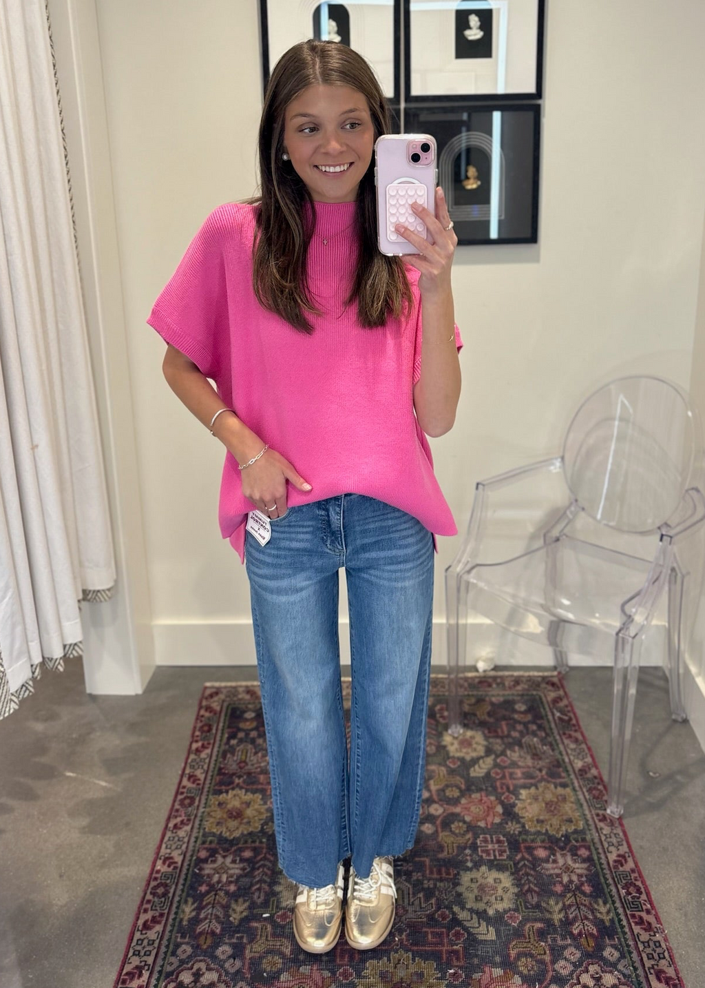Gabby Tummy Control Wide Leg Jeans