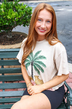 Palm Springs Oversized Graphic Tee