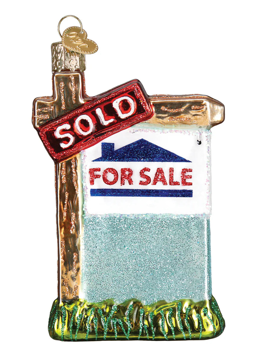 Realty Sign Ornament
