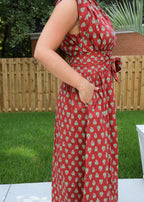Thalia Flare Midi Dress