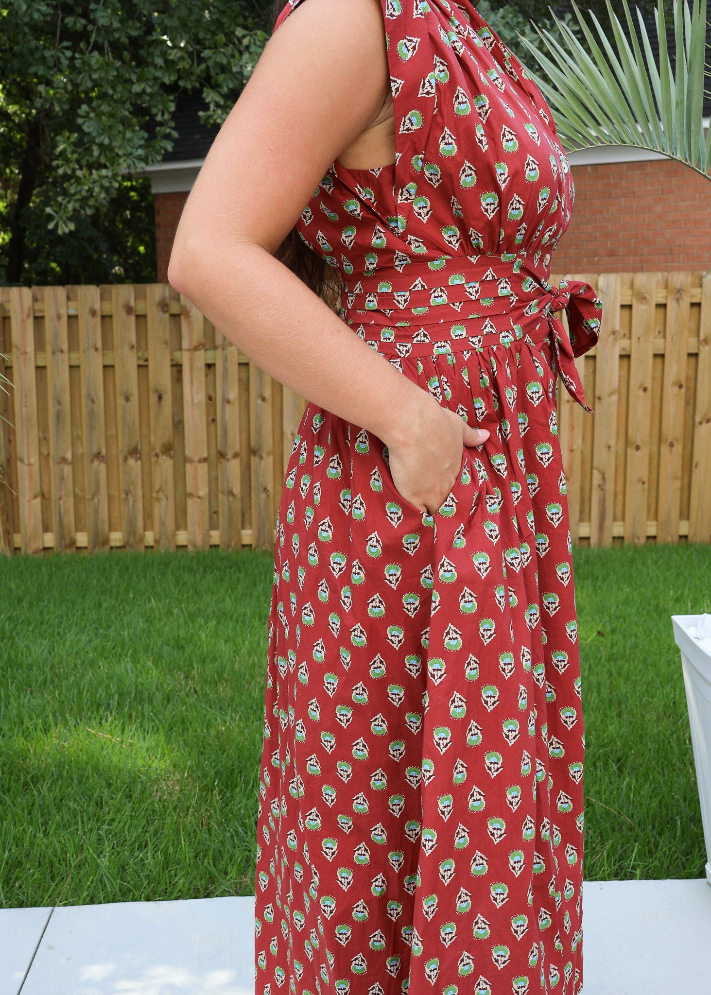 Thalia Flare Midi Dress