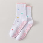 Ruffle Pilates Grip Socks