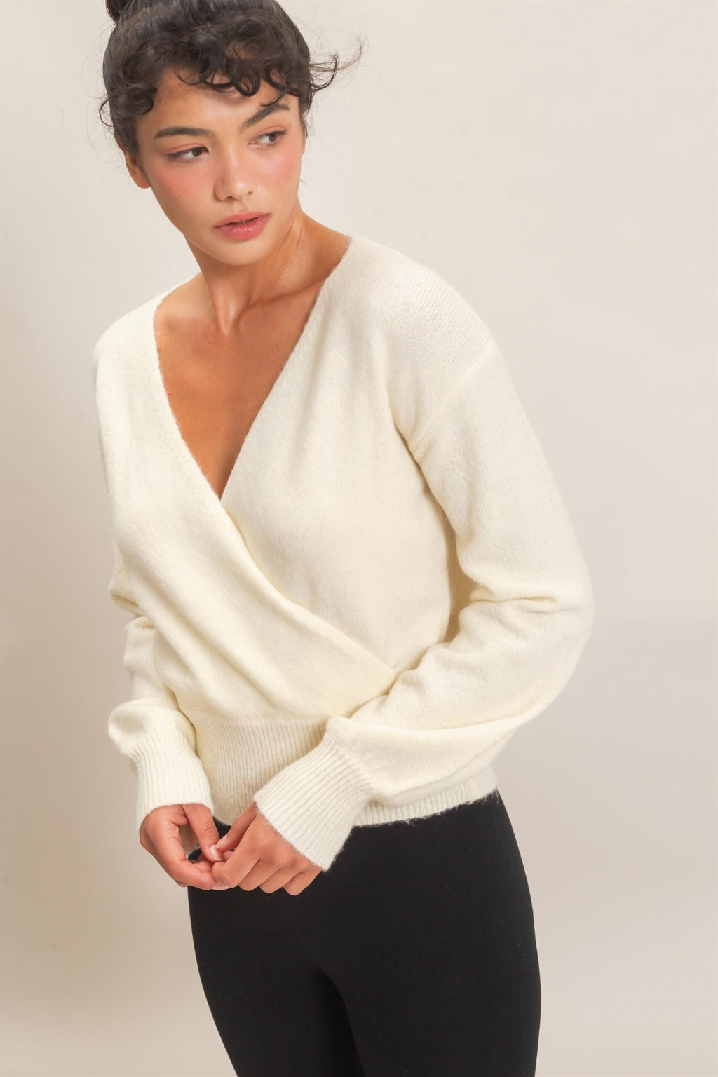 Eliza Everyday Wrap Sweater