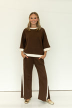 The Sutton Luxe Colorblock Top