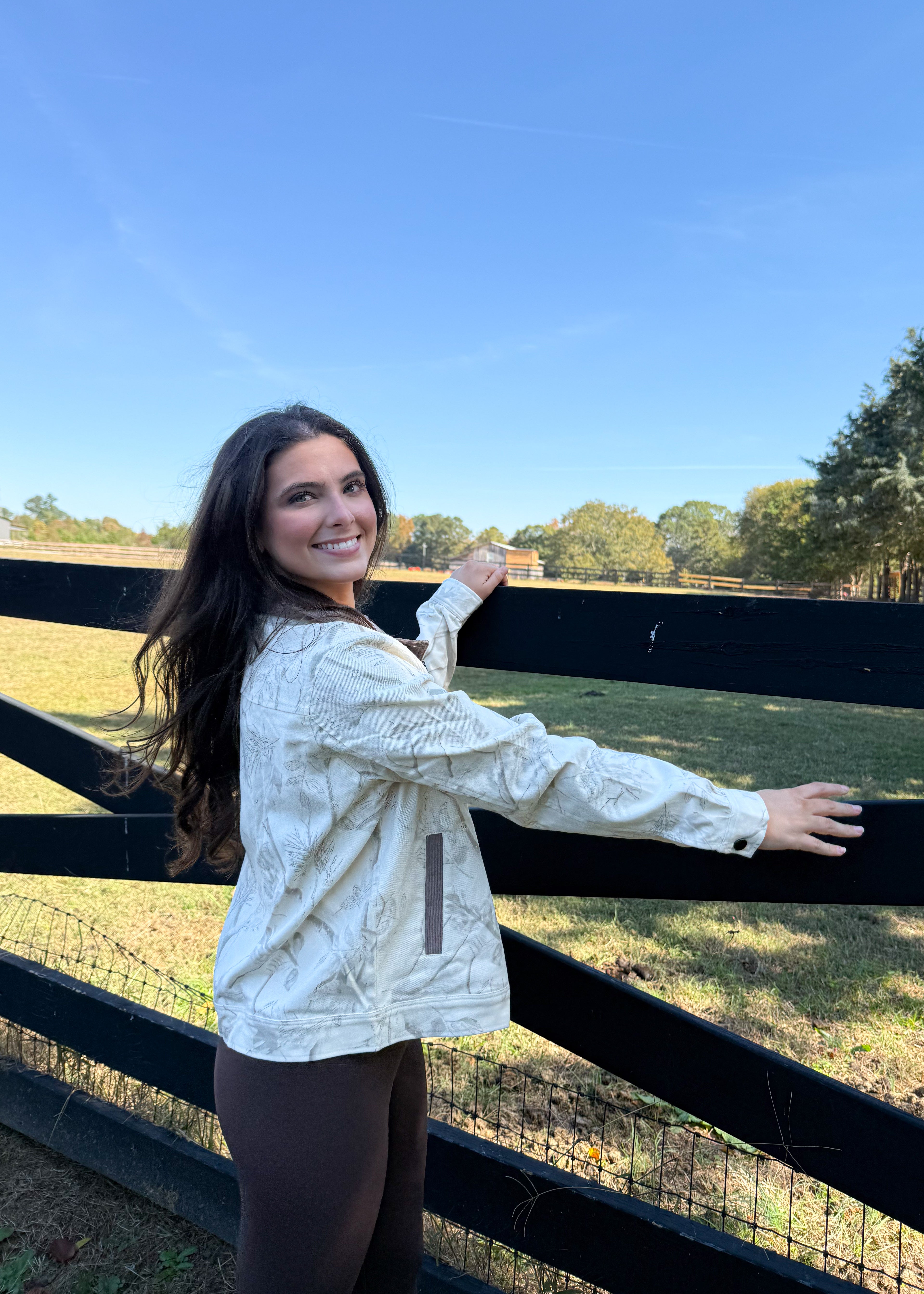 Sloane Camo Zip Jacket