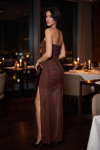 Aleah Ruched Maxi Dress