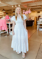 Amelia Tiered Midi Dress