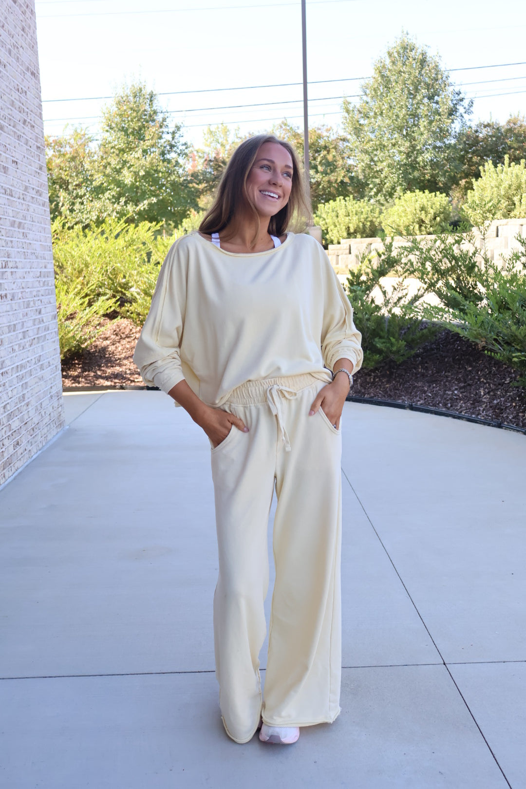 Mineral Washed Off Shoulder Top