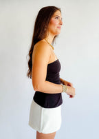 Stephanie High-Waist Minimalist Skort