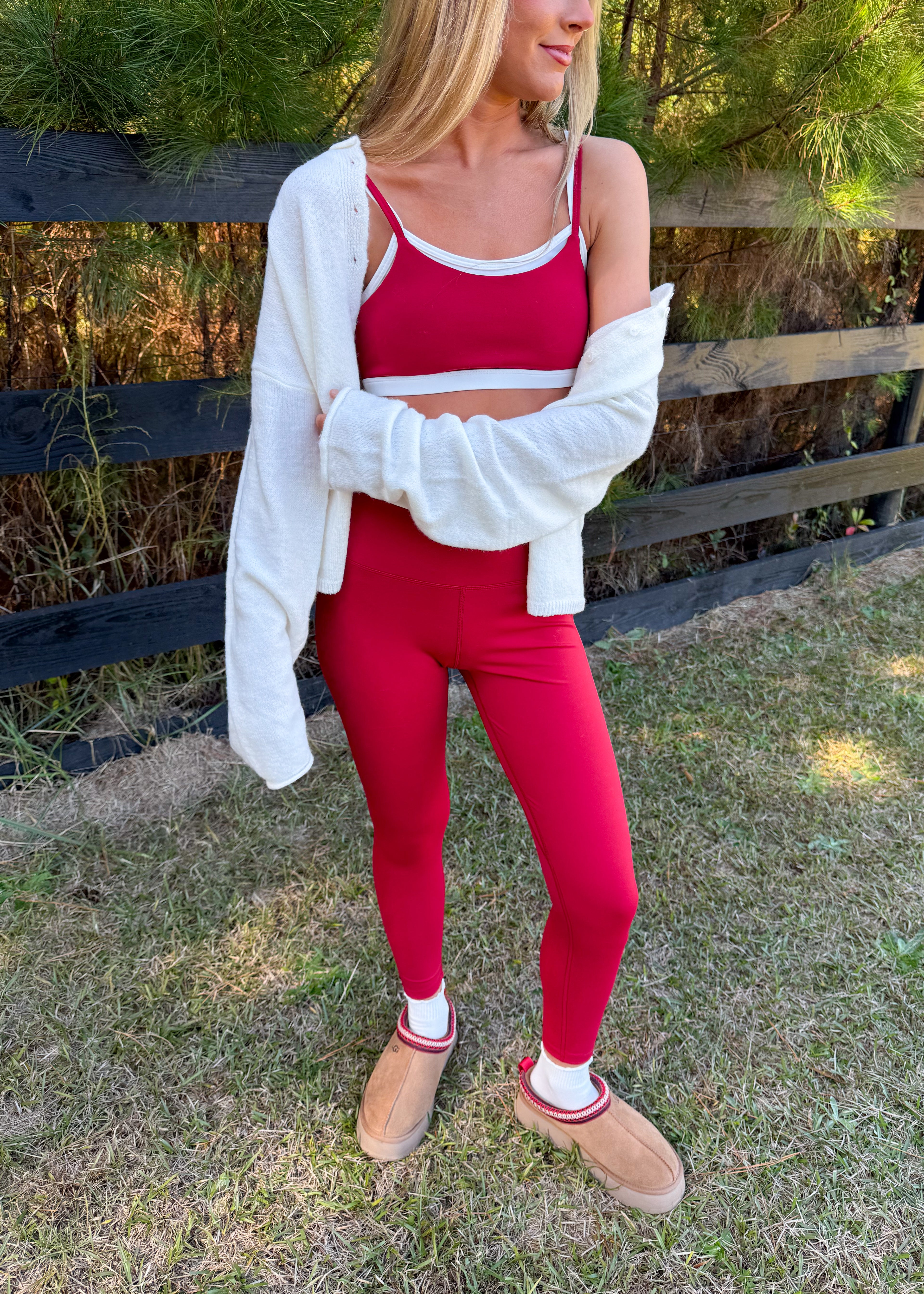 Janelle Contrast Waist Leggings