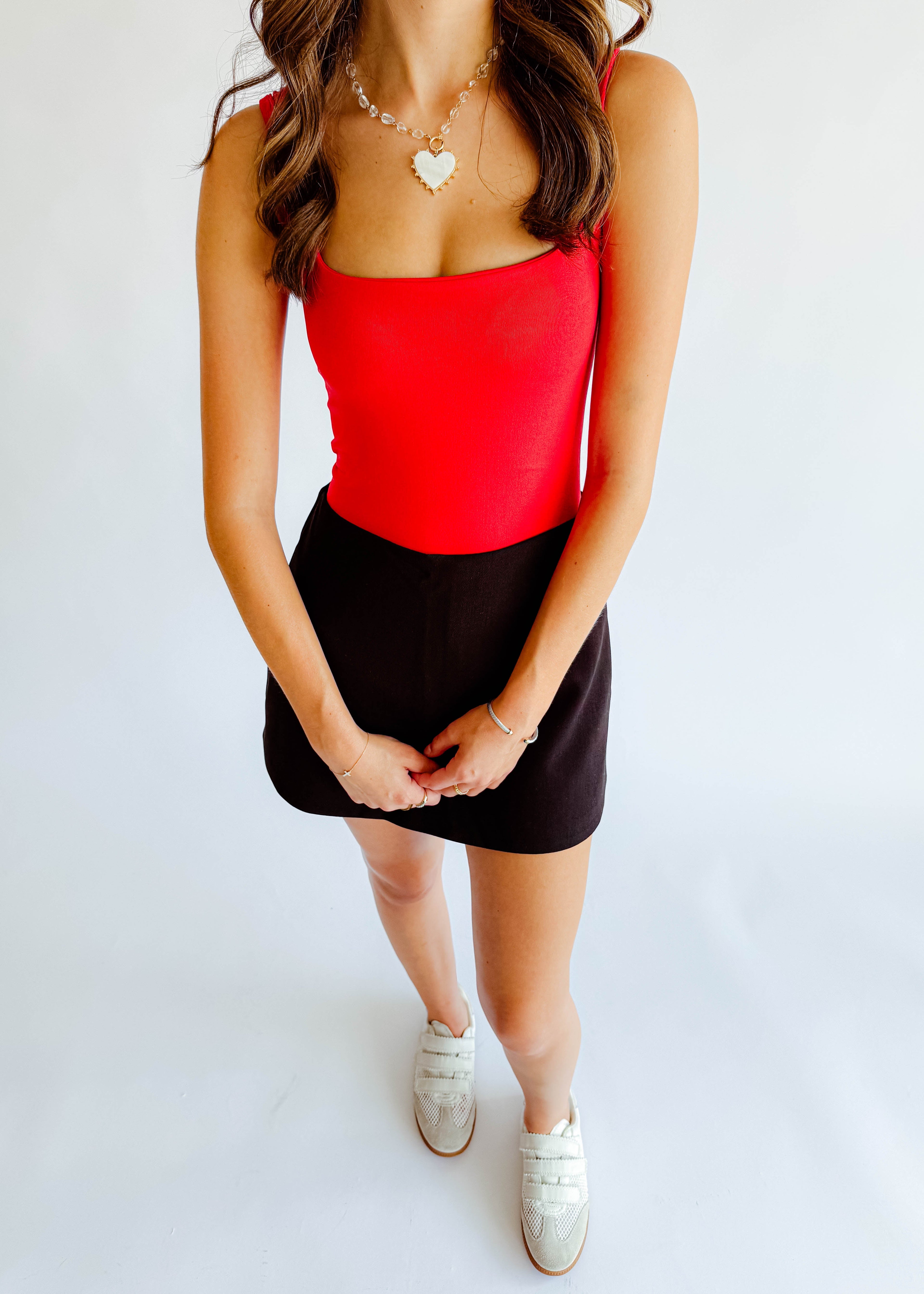 Camille Square Neck Bodysuit