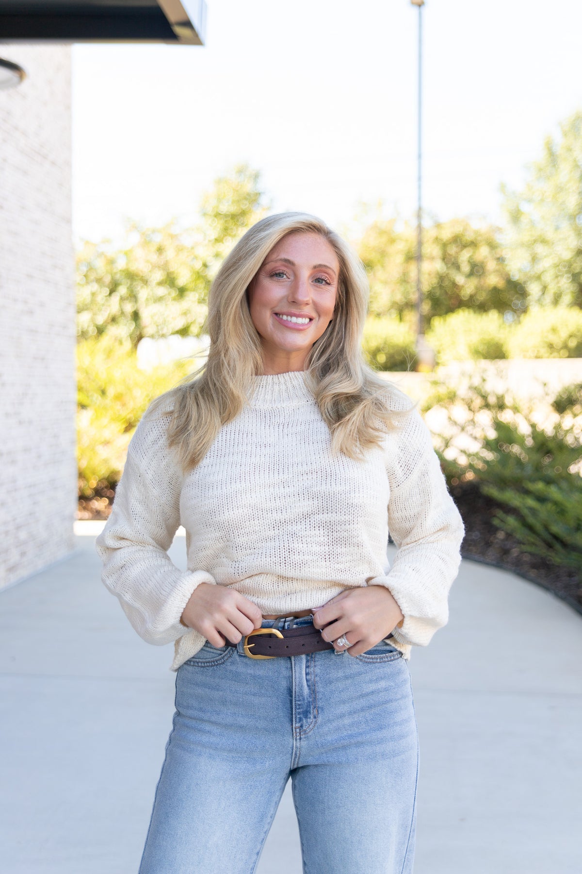 Beatrice Slouchy Knit Sweater