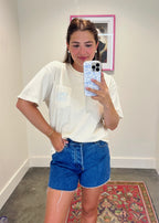 Lou Short Paris Blue Rollas