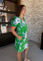 Hadley Floral Eyelet Mini Dress