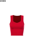 Aisha V-neck Crop Tank