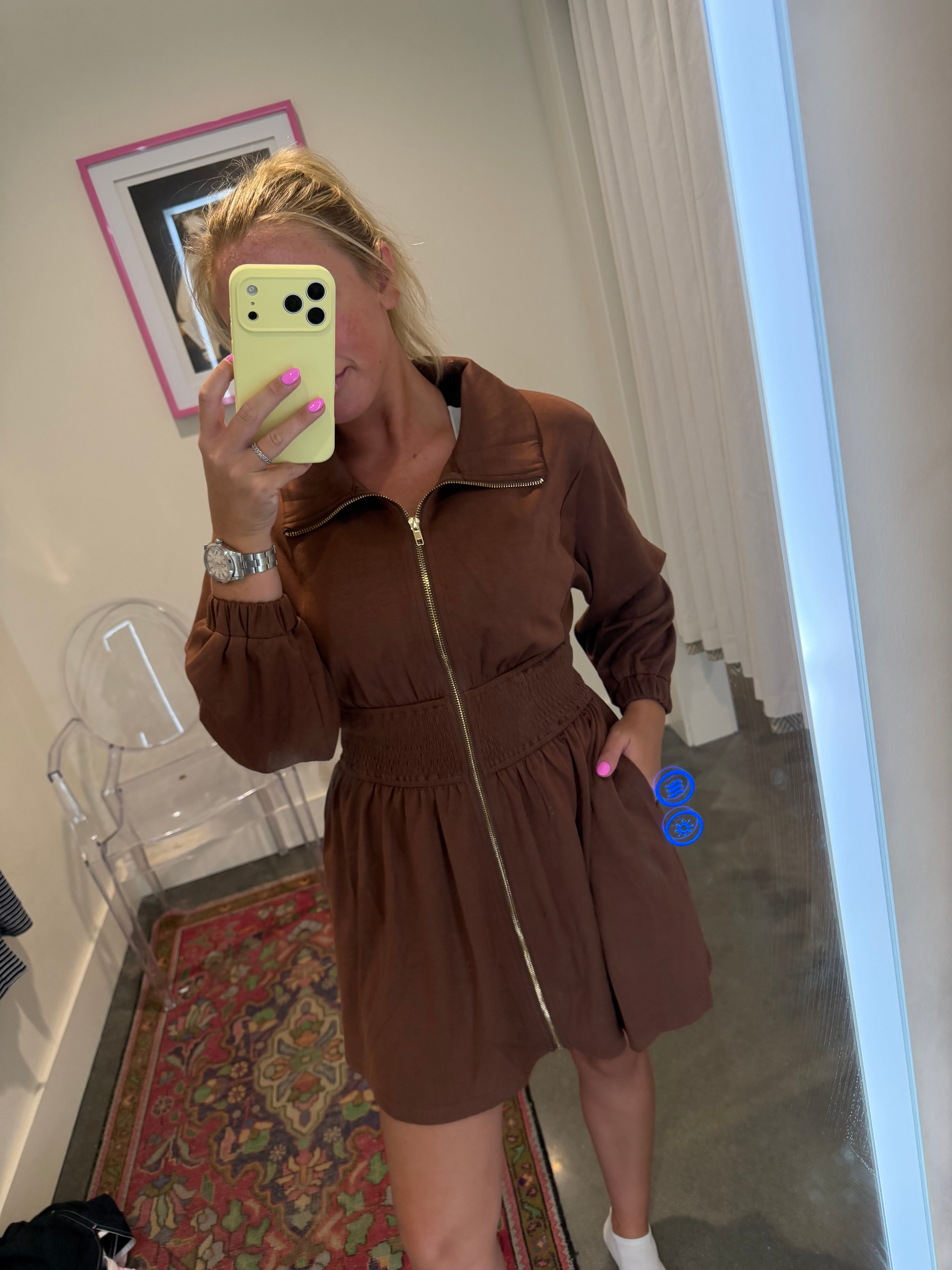 Charlee Collared Mini Dress