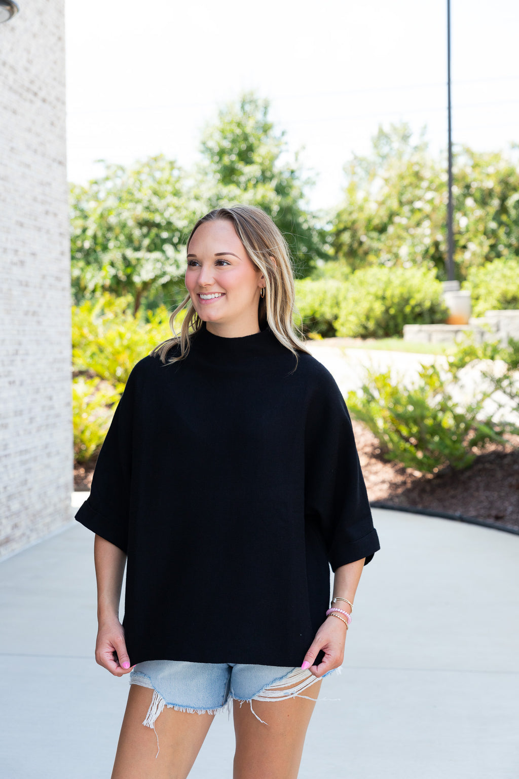 Alice Draped Edge Top