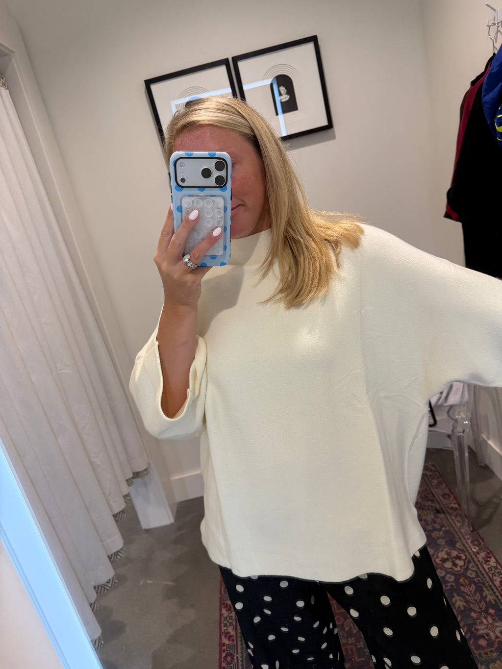 Alice Draped Edge Top