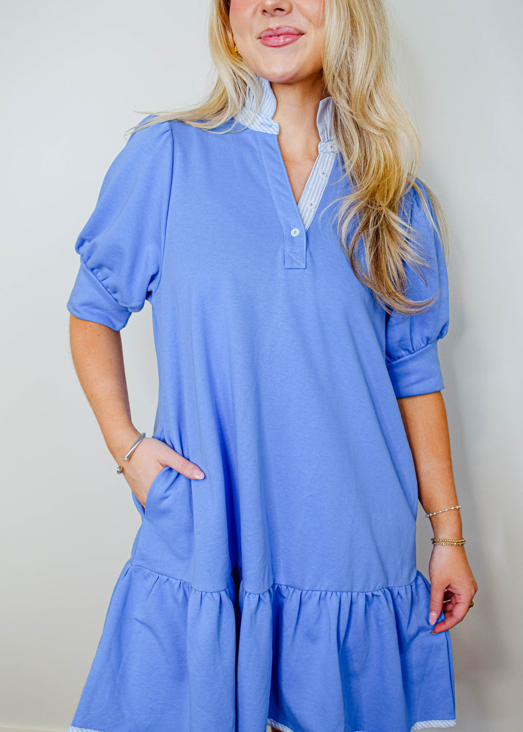 Harper Stripe Mini Dress