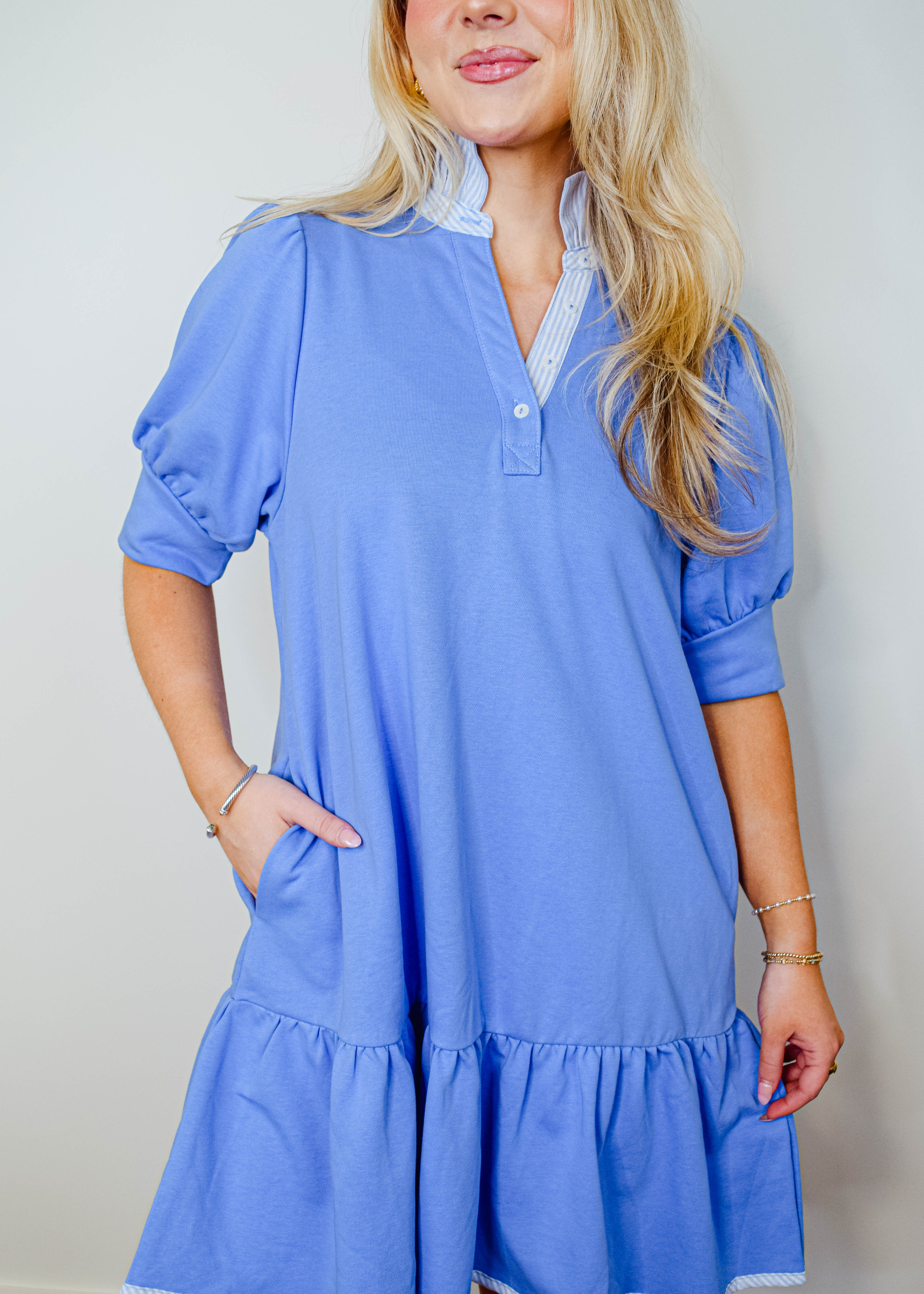 Harper Stripe Mini Dress