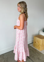 Katie Ruffle Maxi Dress