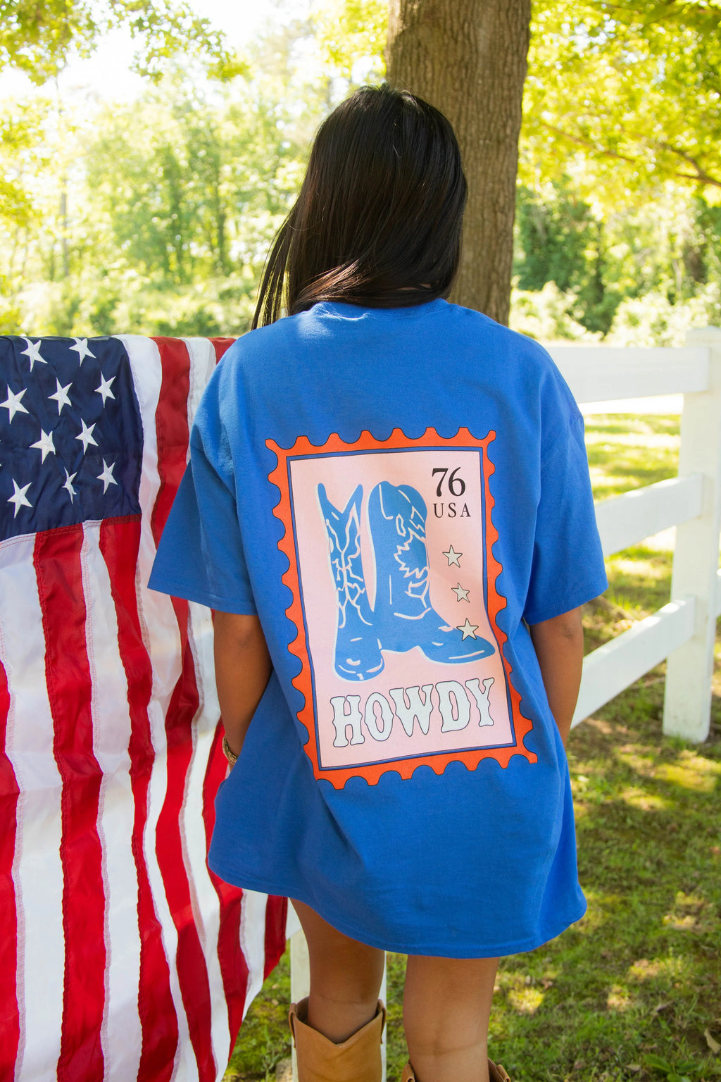 Howdy Stamp Tee