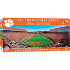 Clemson Tigers - 1000 Piece Panoramic Puzzle - End View