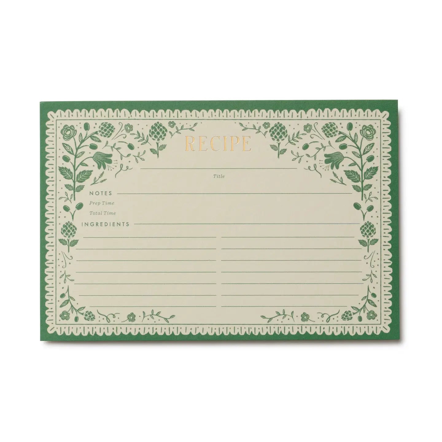 Pack of 12 Recipe Cards