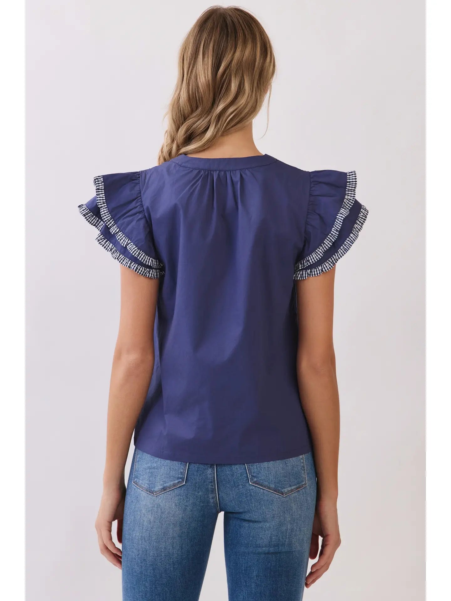 Moriah Ruffle Blouse